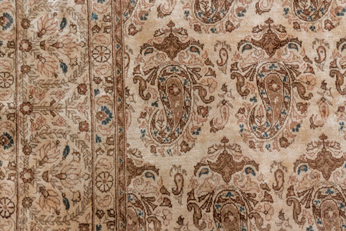 Antique Qum Area Rug (7' x 10')
